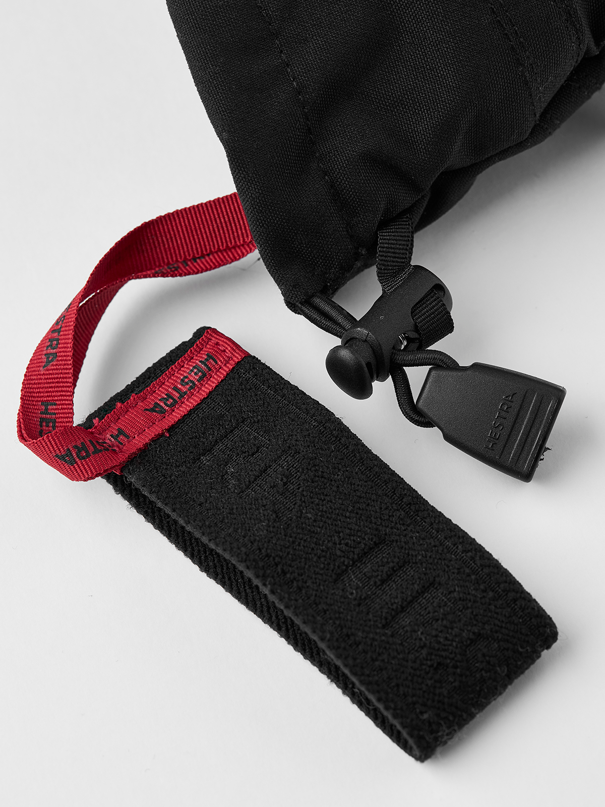 Hestra Heli Ski Female 3-finger Skihandsker Dame - Black & off white -