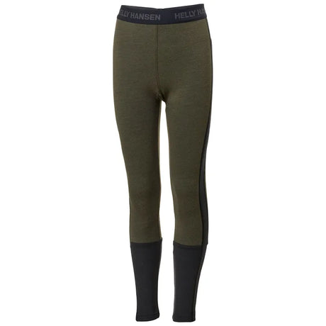 Helly Hansen Juniors' LIFA® Merino Midweight Base Layer Set Skiundertøj Børn - Utility Green -