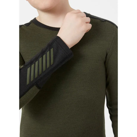 Helly Hansen Juniors' LIFA® Merino Midweight Base Layer Set Skiundertøj Børn - Utility Green -