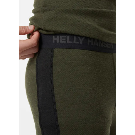 Helly Hansen Juniors' LIFA® Merino Midweight Base Layer Set Skiundertøj Børn - Utility Green -