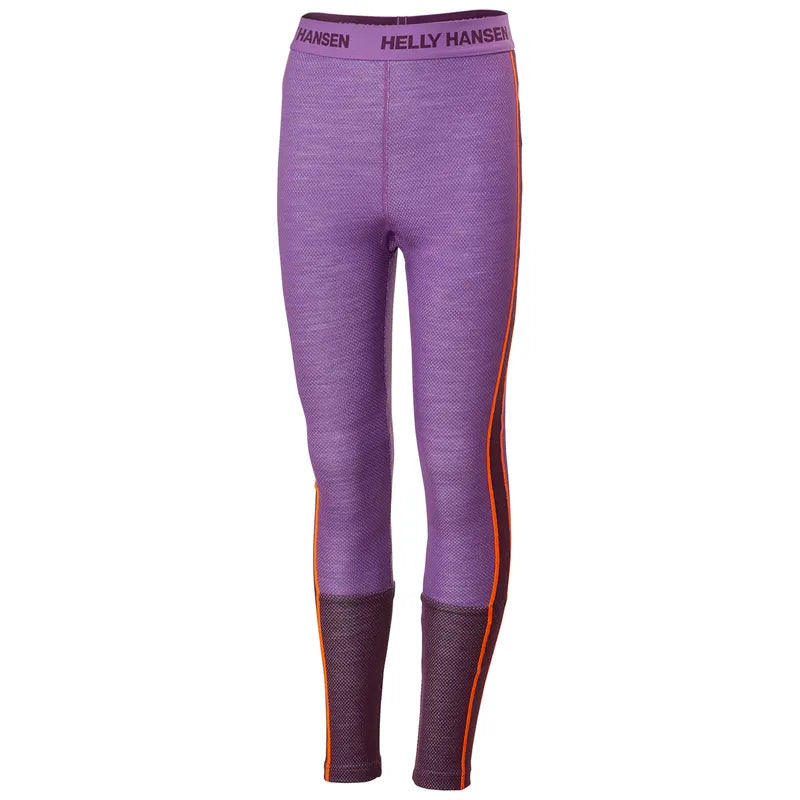 Helly Hansen Juniors' LIFA® Merino Midweight Base Layer Set Skiundertøj Børn - Crushed Grape -