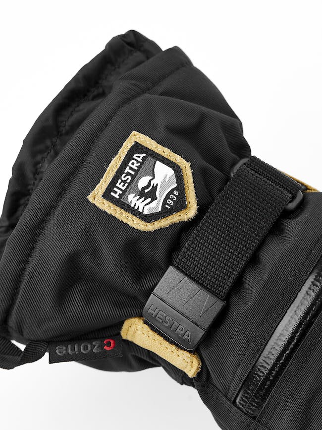 Hestra All Mountain Czone 5 Finger Skihandsker Dame / Herre - Sort -