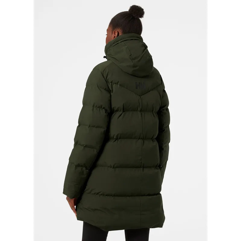 Helly Hansen Women's Adore Puffy Parka Dunfrakke Dame - Utility Green -