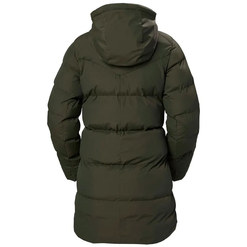Helly Hansen Women's Adore Puffy Parka Dunfrakke Dame - Utility Green -
