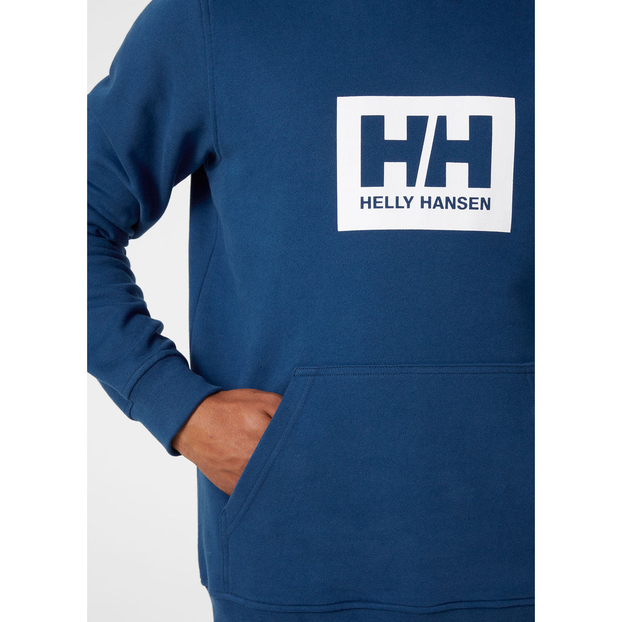 Helly Hansen Men's HH Box Hoodie Hættetrøje Herre - Deep Forest -