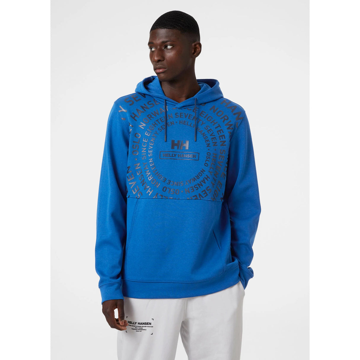 Helly Hansen Move Sweat Hoodie Herre Hættetrøje - Deep Fjord -