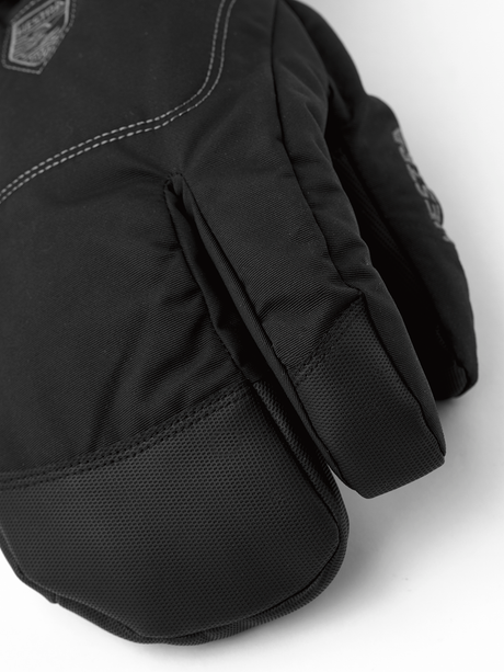 Hestra Gauntlet Sr. 3-finger Skihandsker Herre - Black -