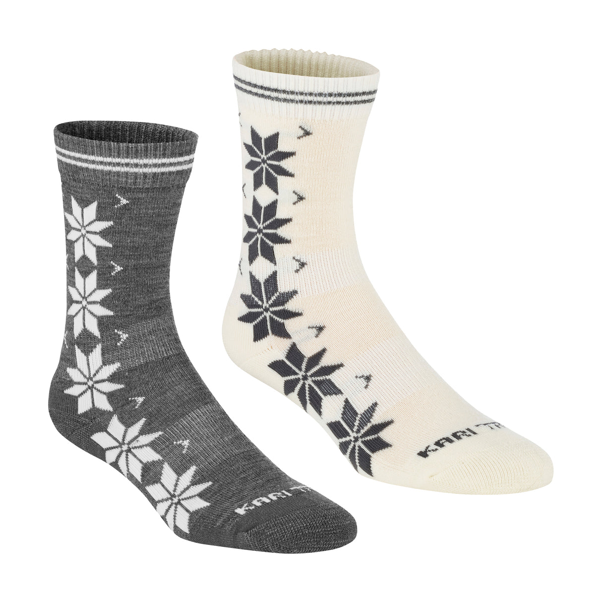 Kari Traa Vinst Wool Socks 2PK Sportssokker Dame - Dus Grey - Dus Grey