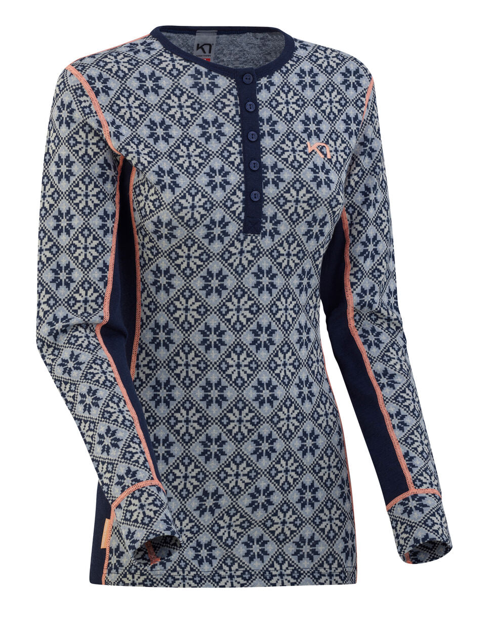 Kari Traa Rose Long Sleeve Plus Size Skiundertrøje Dame -