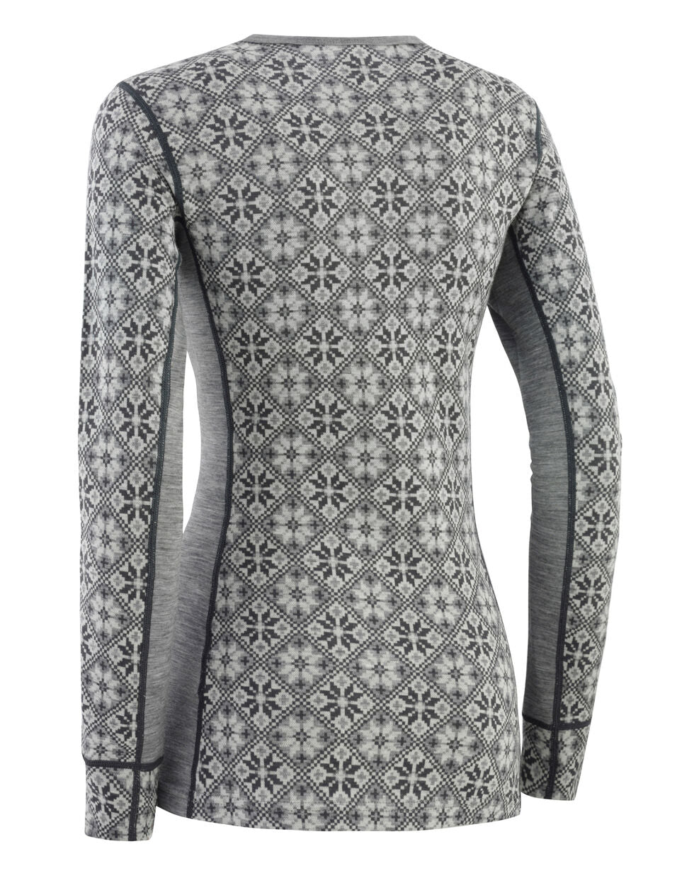Kari Traa Rose Long Sleeve Plus Size Skiundertrøje Dame - Dove -