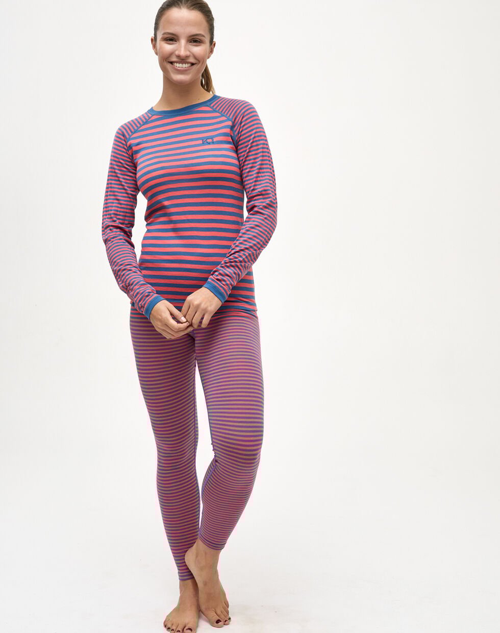 Kari Traa Smale L/S Langærmet Uldundertrøje -