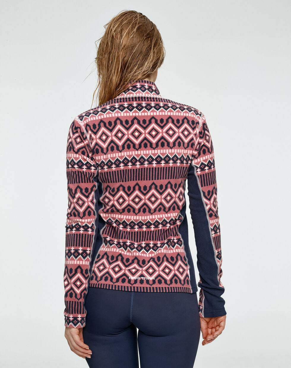 Kari Traa Rille Fleece Jakke / Trøje Dame - Lilac -