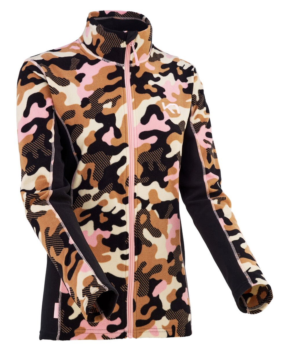 Kari Traa Stjerne Fleecejakke Dame - Tawny -