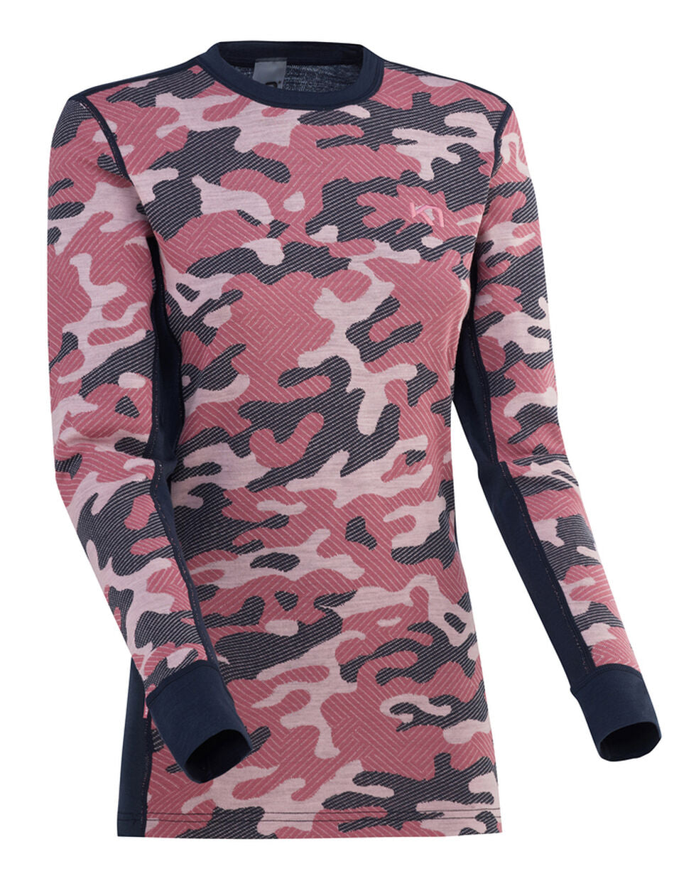 Kari Traa Kongle Long Sleeve Skiundertrøje Dame - Marin -