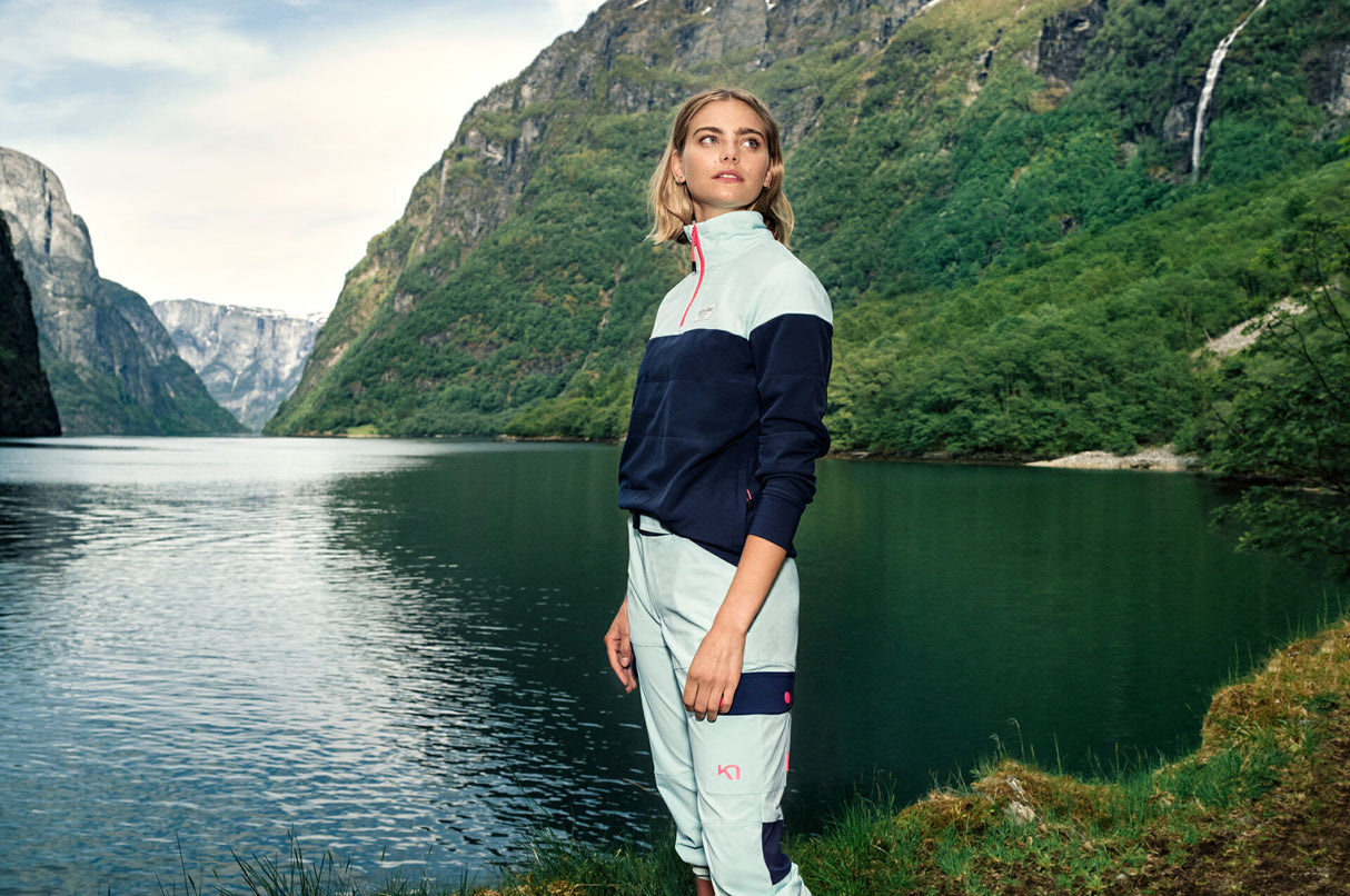 Kari Traa Siri Half Zip Jakke Dame -