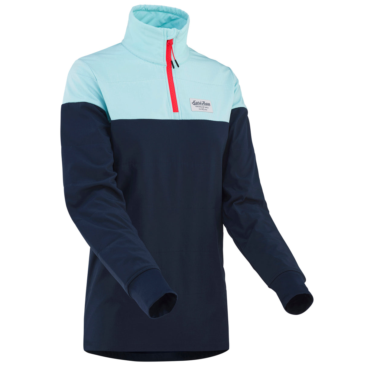 Kari Traa Siri Half Zip Jakke Dame - Marin