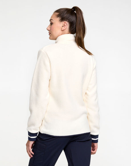 Kari Traa Røthe Midlayer Fleecetrøje Dame - Nwhite/Blue -