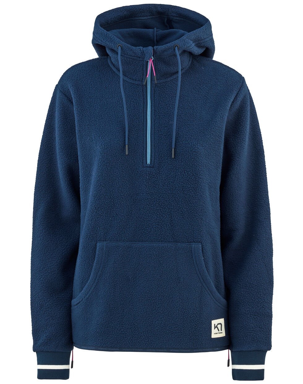Kari Traa Røthe Hoodie Fleece-hættetrøje Dame - Rroyal - Rroyal