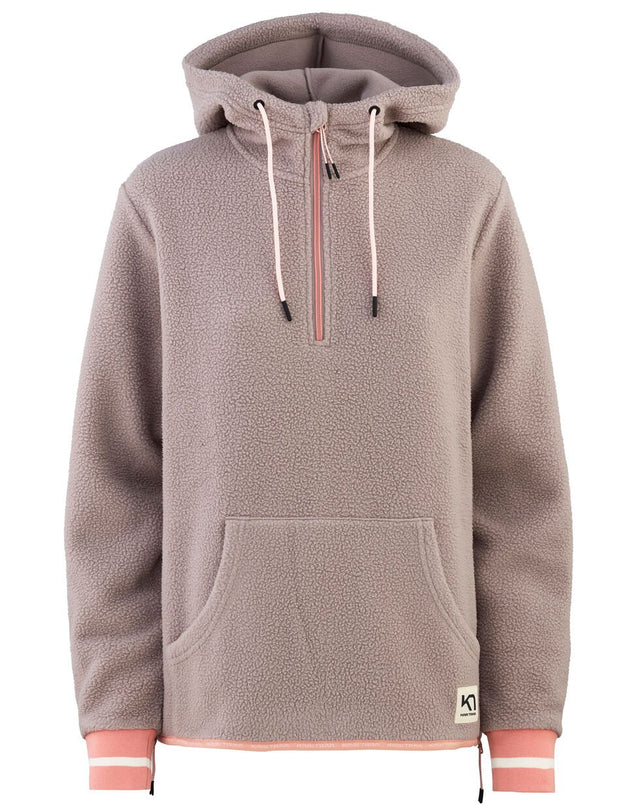 Kari Traa Røthe Hoodie Fleece-hættetrøje Dame - Rwgrey - Rwgrey
