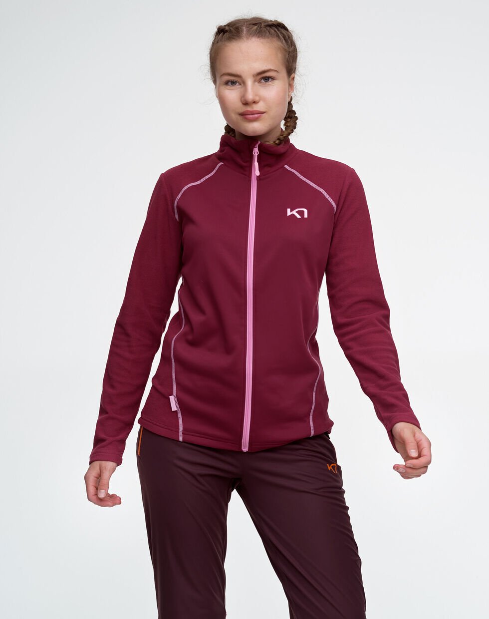 Kari Traa Kari Full-Zip Fleecejakke Dame - Fancy - Fancy