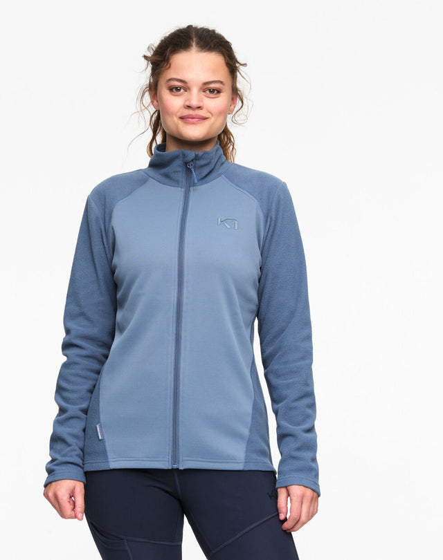 Kari Traa Kari Full-Zip Fleecejakke Dame - Sail -