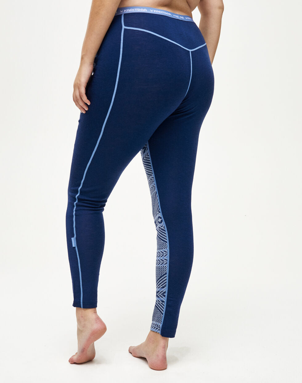 Kari Traa Sjarm Pant Uldunderbukser Plus Size – 100% Merino-uld -