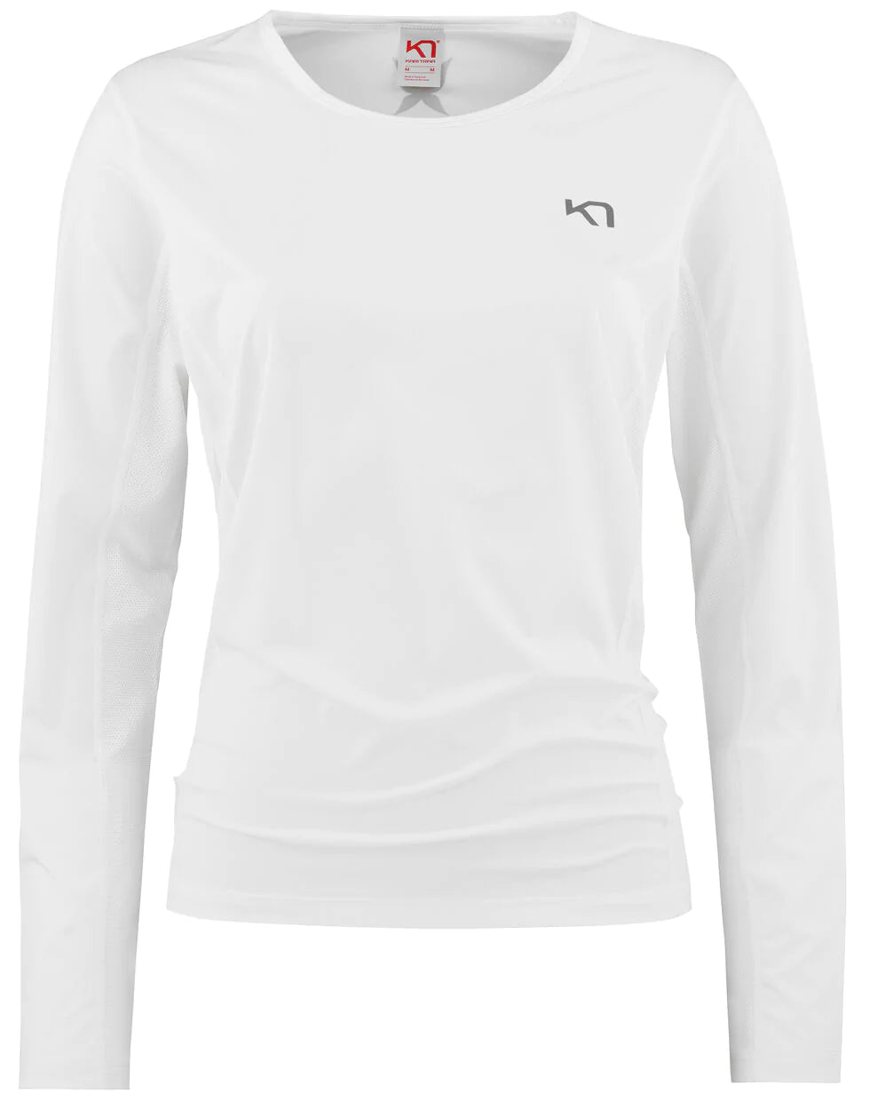 Kari Traa Nora Long Sleeve Langærmet Træningstop Dame - Bright White