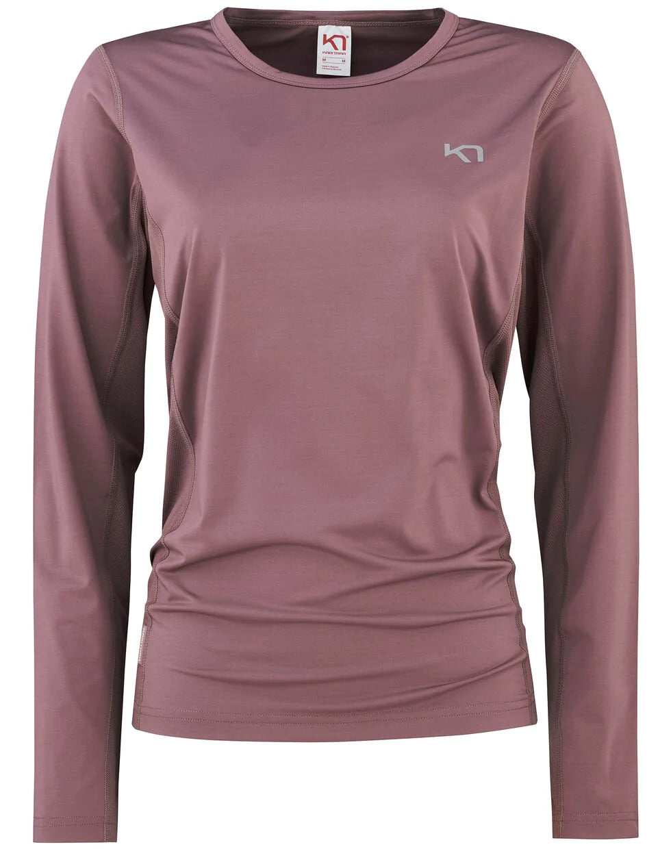 Kari Traa Nora Long Sleeve Langærmet Træningstop Dame - Taupe