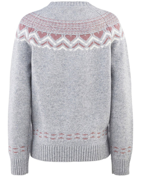 Kari Traa Sundve Knit Striktrøje Dame - Grey Melange -