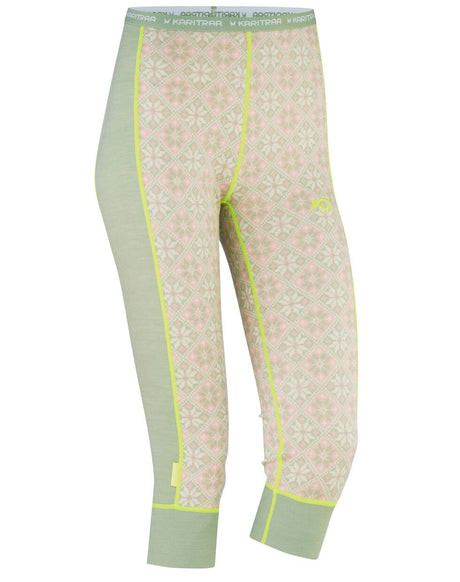Kari Traa Rose Capri Pants Skiunderbukser Dame - Syrup - Slate