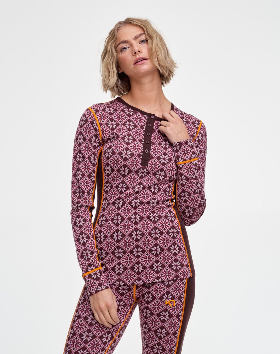 Kari Traa Rose Long Sleeve Skiundertrøje Dame - Syrup - Syrup