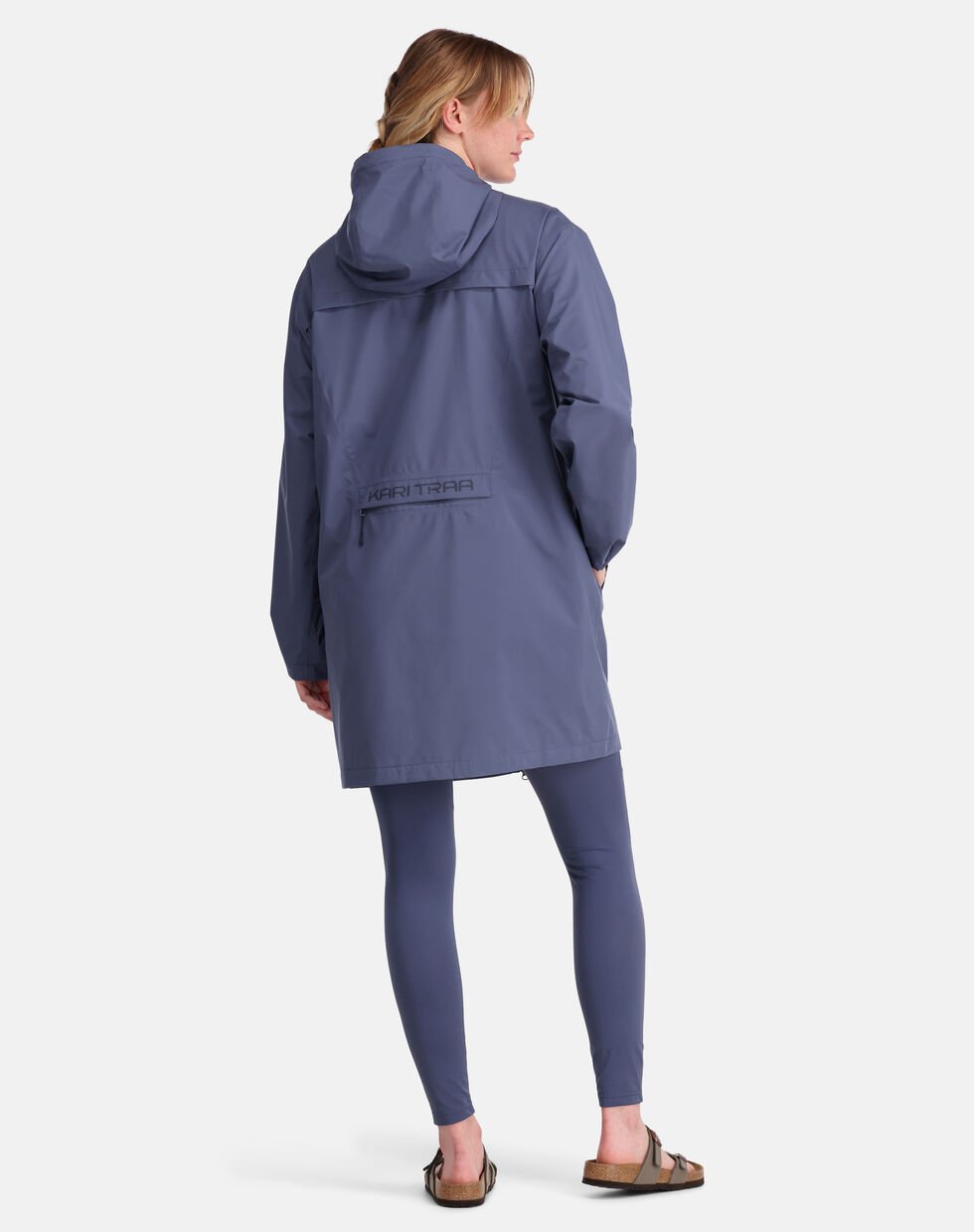 Kari Traa Bryn L Jacket Trenchcoat Jakke Dame - Moon Blue -