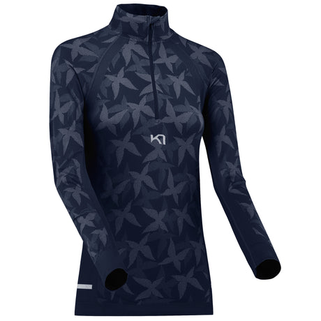Kari Traa Butterfly Half Zip Langærmet Baselayer Dame -