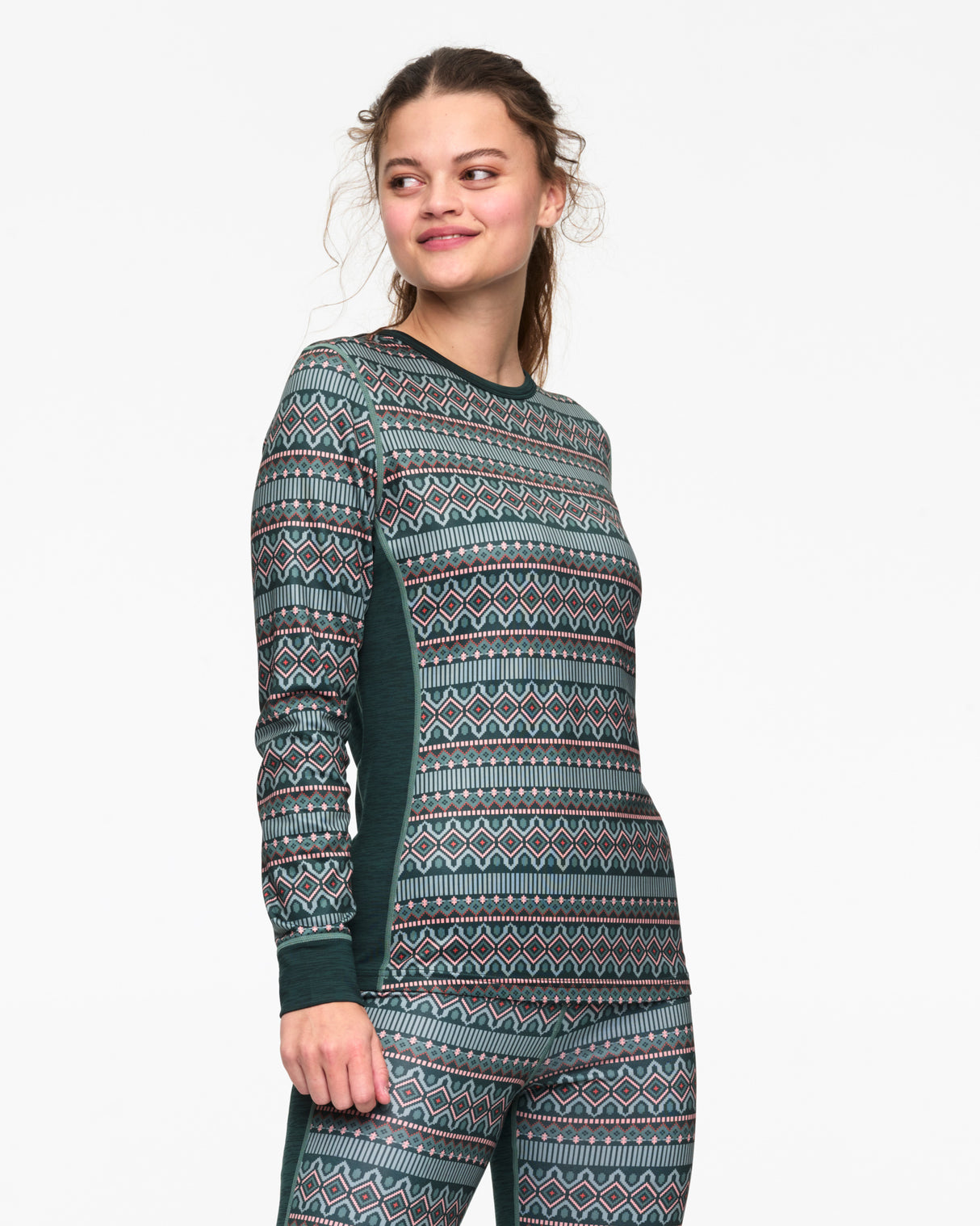 Kari Traa Lune L/S Langærmet Skiundertrøje Dame - Rpine -