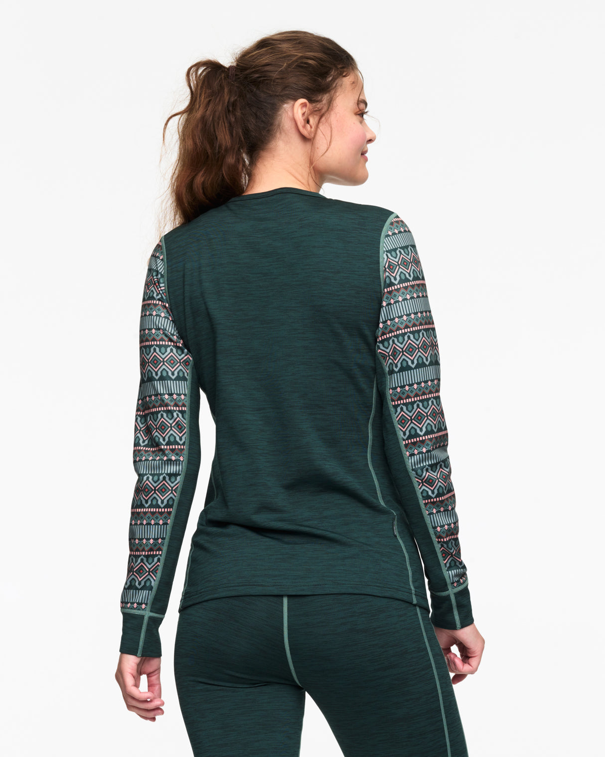 Kari Traa Lune L/S Langærmet Skiundertrøje Dame - Rpine -