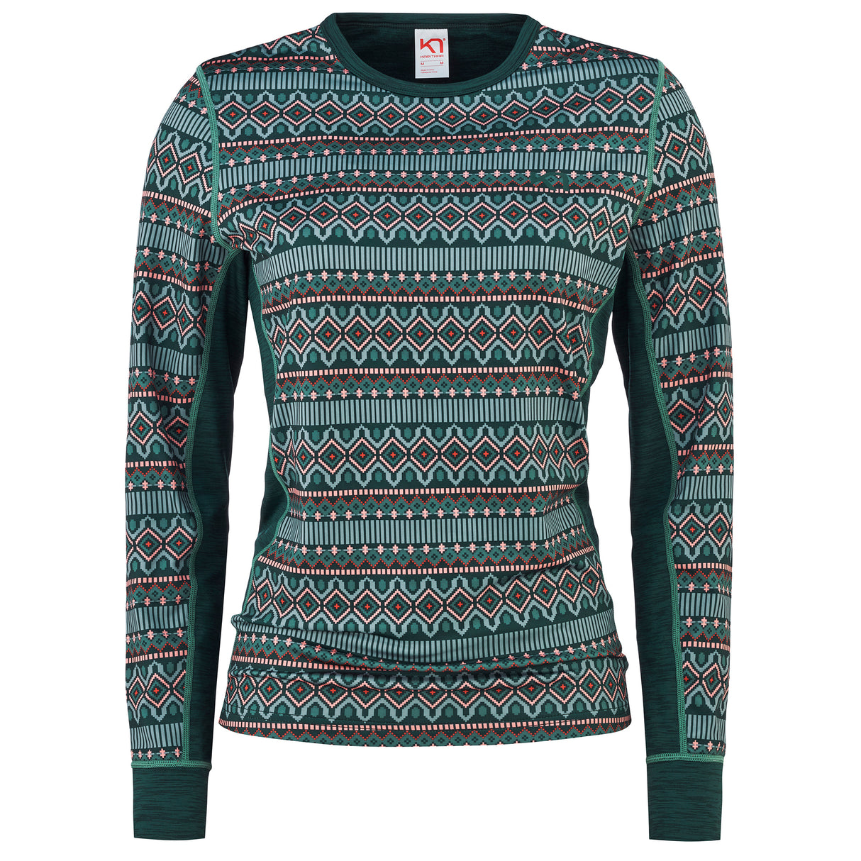 Kari Traa Lune L/S Langærmet Skiundertrøje Dame - Rpine - XL