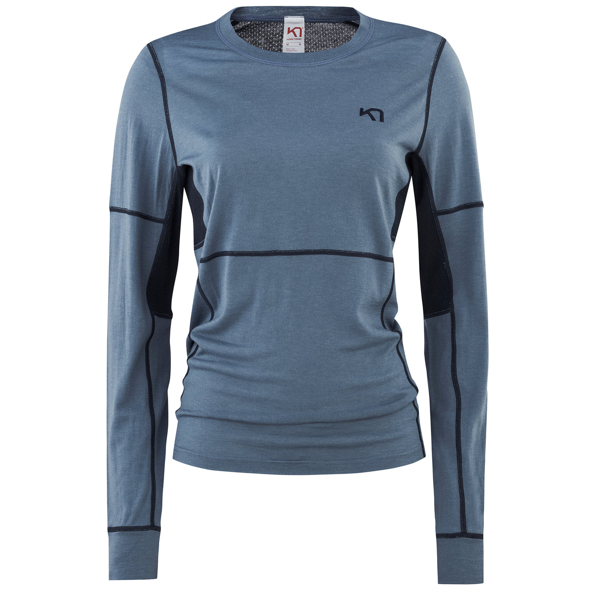 Kari Traa Lam Long Sleeve Baselayer Uldundertrøje Dame - Sail
