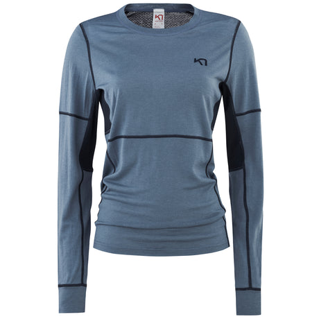 Kari Traa Lam Long Sleeve Baselayer Uldundertrøje Dame - Sail