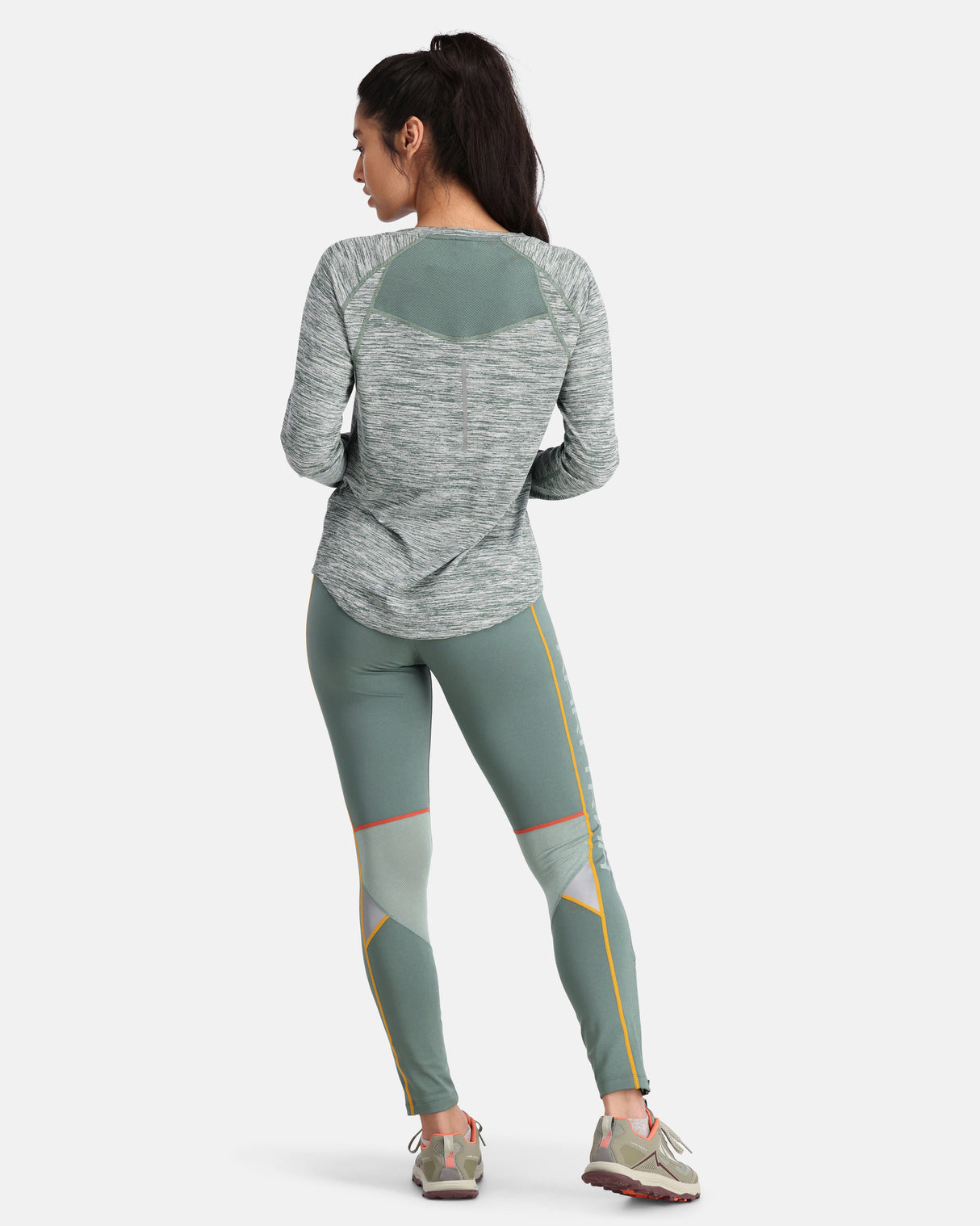 Kari Traa Emily Longsleeve Langærmet Træningstrøje Dame - Murk Green -