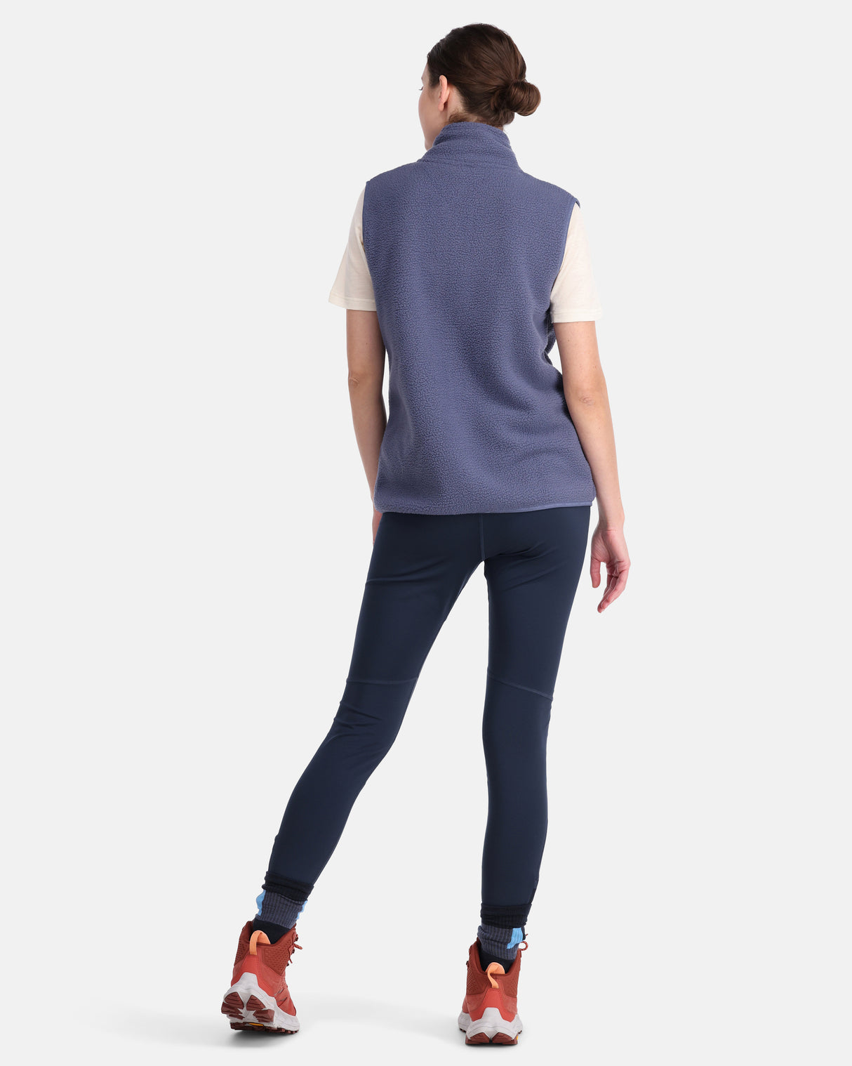 Kari Traa Røthe Fleece Vest Dame - Moon -