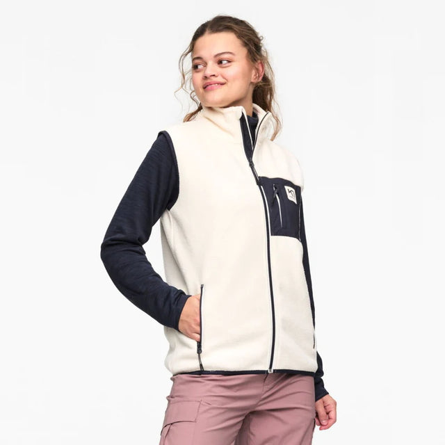 Kari Traa Røthe Fleece Vest Dame - Nwhite - Nwhite
