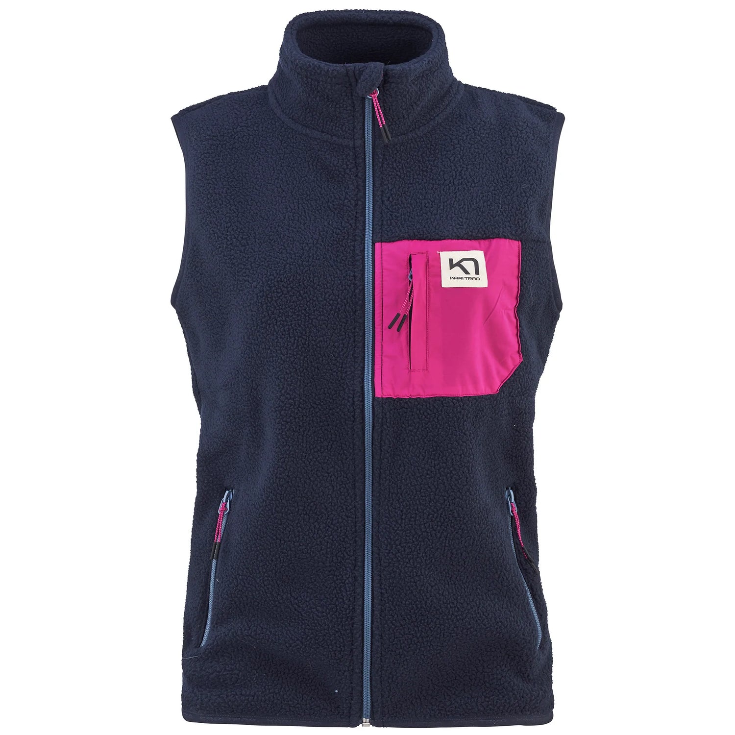 Kari Traa Røthe Fleece Vest Dame - Rroyal - Rroyal