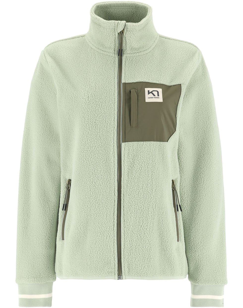 Kari Traa Røthe Midlayer Fleecetrøje Plus Size - Slate -