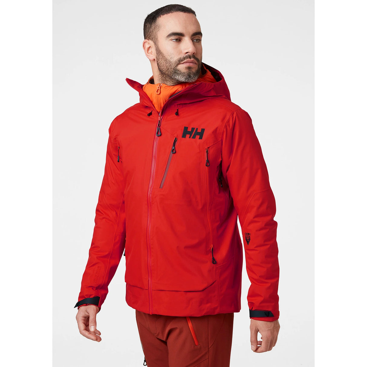 Helly Hansen Men's Odin 9 Worlds 2.0 Jacket Skaljakke Herre - Alert Red -