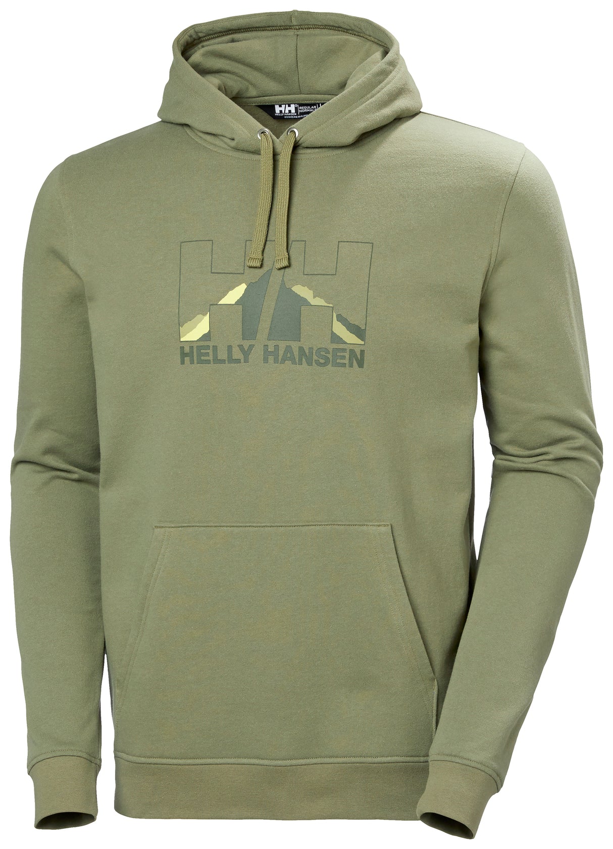 Helly Hansen Nord Graphic Pullover Hoodie - Lav Green -