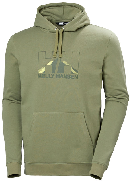 Helly Hansen Nord Graphic Pullover Hoodie - Lav Green -