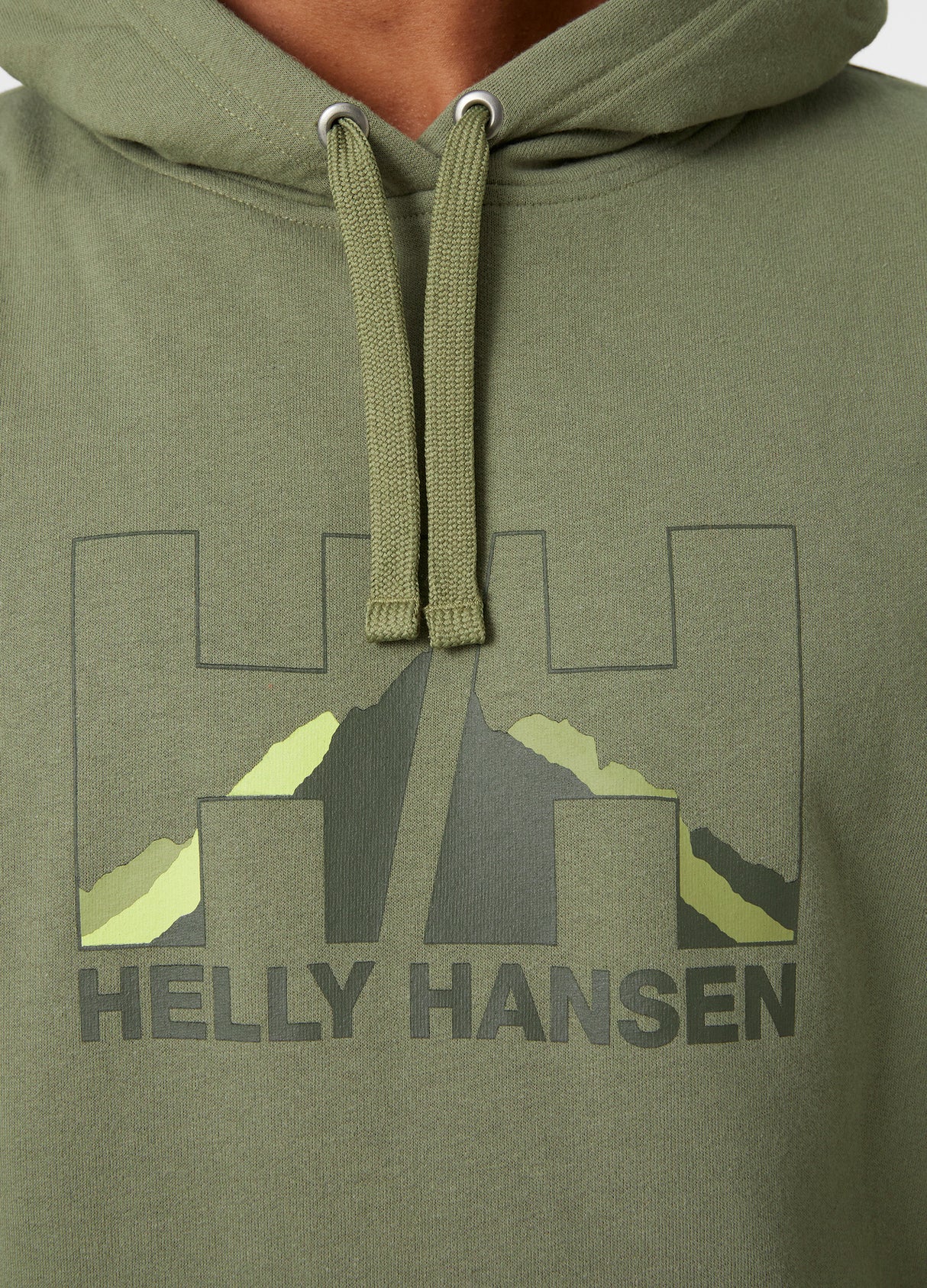 Helly Hansen Nord Graphic Pullover Hoodie - Lav Green -