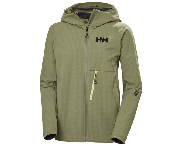 Helly Hansen Women's Odin Pro Shield Hybrid Softshell Jakke Dame - Lav Green - XL