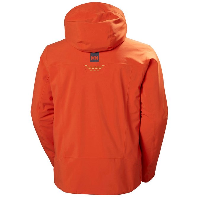 Helly Hansen Men's Alpha LIFALOFT Insulated Ski Jacket Skijakke Herre - Patrol Orange -