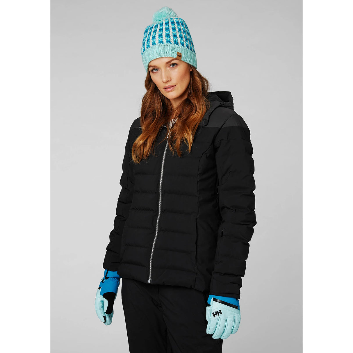 Helly Hansen Women's Imperial Puffy Ski Jacket Skijakke Dame - Black - Black